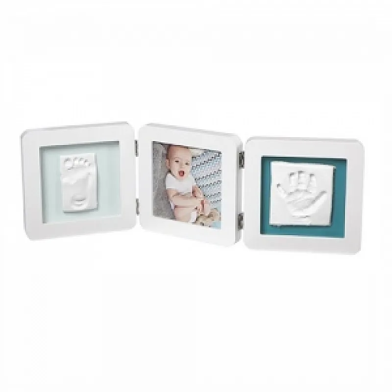 Baby Art Отпечатък за ръчичка и краче (квадратен) BABY ART - white Baby Art Отпечатък за ръчичка и краче (квадратен) BABY ART - white