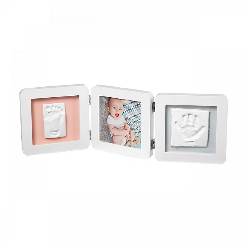 Baby Art Отпечатък за ръчичка и краче (квадратен) BABY ART - white Baby Art Отпечатък за ръчичка и краче (квадратен) BABY ART - white