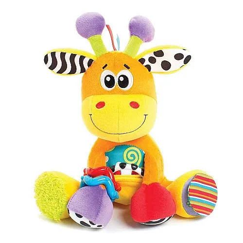 PLAYGRO Активна играчка ЖИРАФ за гушкане, 30см, 0м+