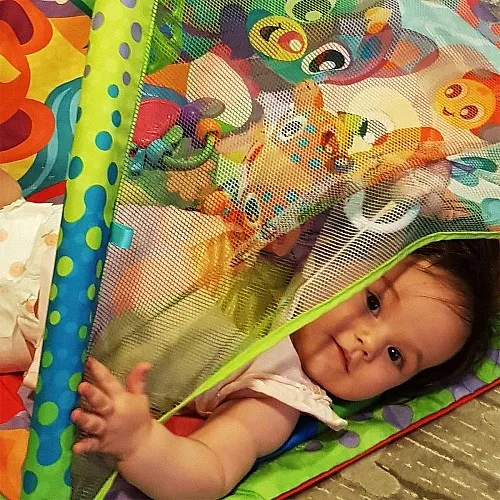 PLAYGRO Активна гимнастика със светлини, звуци и проектор, 0м+