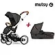 Пакет Шаси Mutsy Evo UN Standard + Кош за новородено и Седалка и сенник Mutsy Evo Urban Nomad Stone Grey