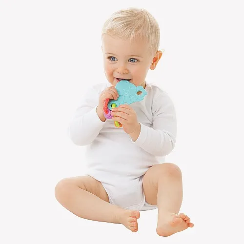 PLAYGRO Гризалка кончето Хоп Троп - Синя, 3м+