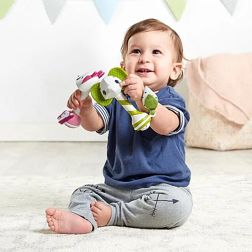 TINY LOVE Дрънкалка-гризалка Samuel Elephant (зелено слонче) 3м+