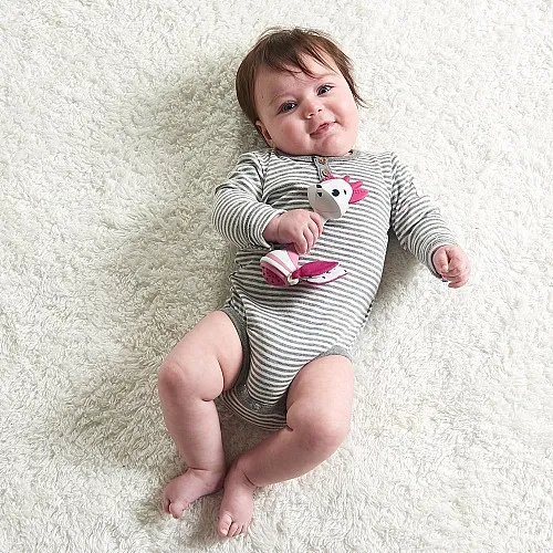 TINY LOVE Дрънкалка-гризалка Florence Fawn (розово еленче)