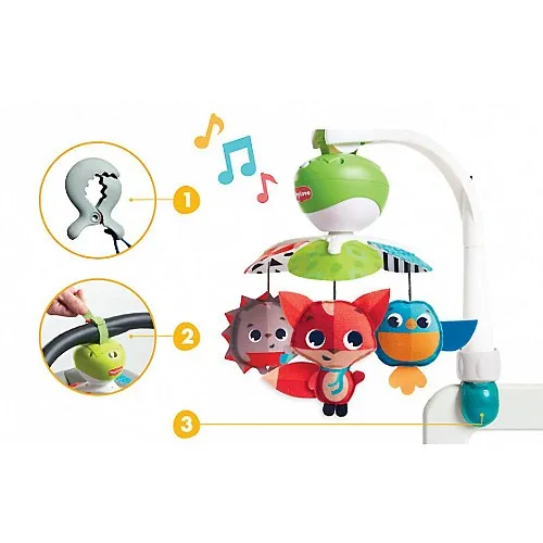 TINY LOVE Музикална въртележка Take-Along Mobile, 0м+