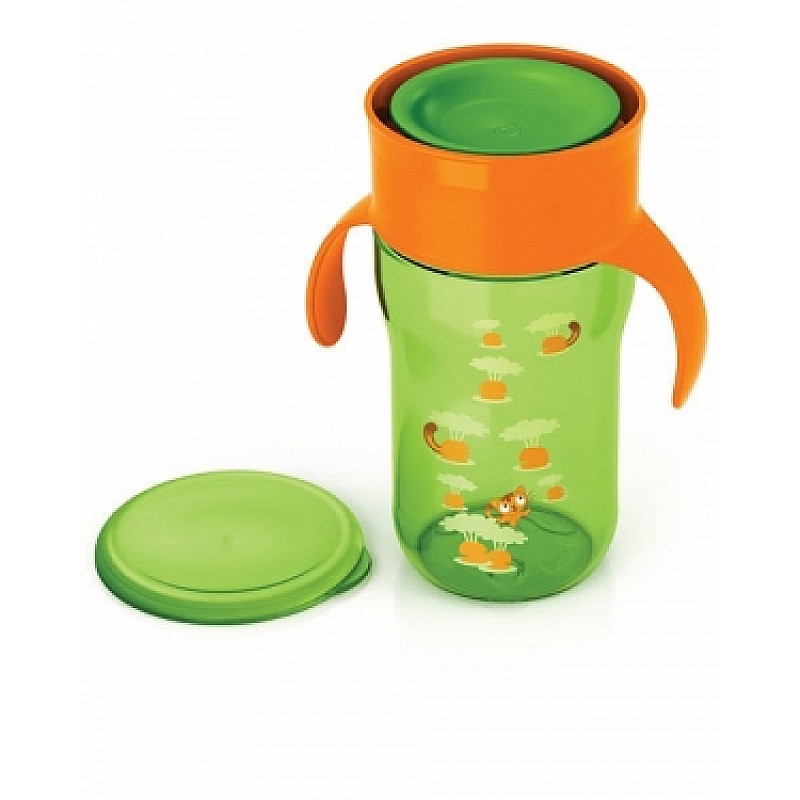 AVENT Преходна чаша 360° с дръжки 18м+ 340ml AVENT Преходна чаша 360° с дръжки 18м+ 340ml