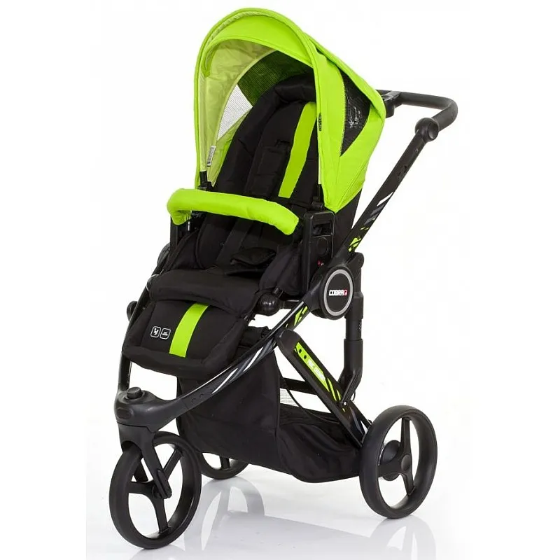 ABC DESIGN Бебешка количка COBRA PLUS LIME ABC DESIGN Бебешка количка COBRA PLUS LIME