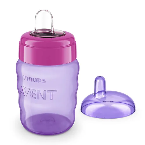 AVENT  Чаша за лесен преход без дръжки 260ml 9м+ - Момиче