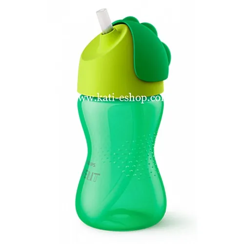 AVENT Чаша със сламка 300ml 12м+ Зелена