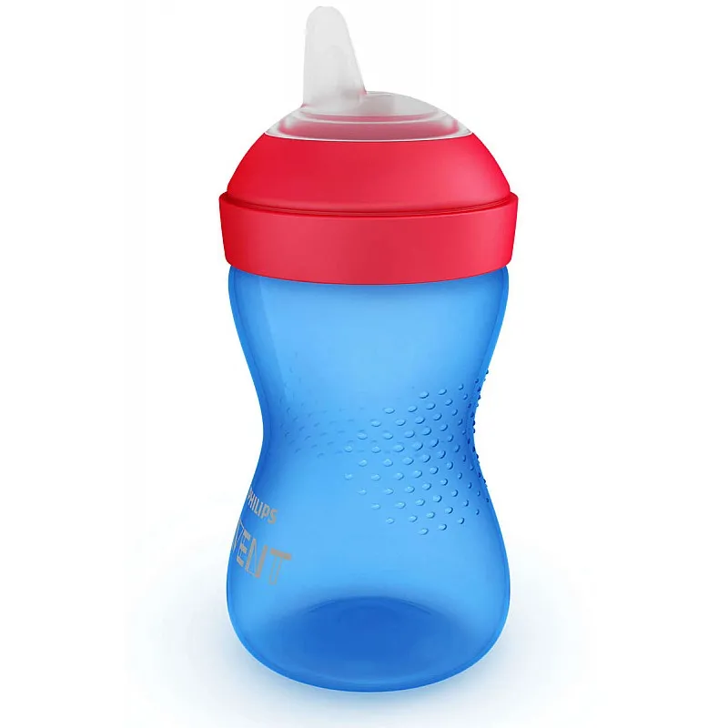 AVENT Чаша с мек накрайник 300ml 9м+ Синя
