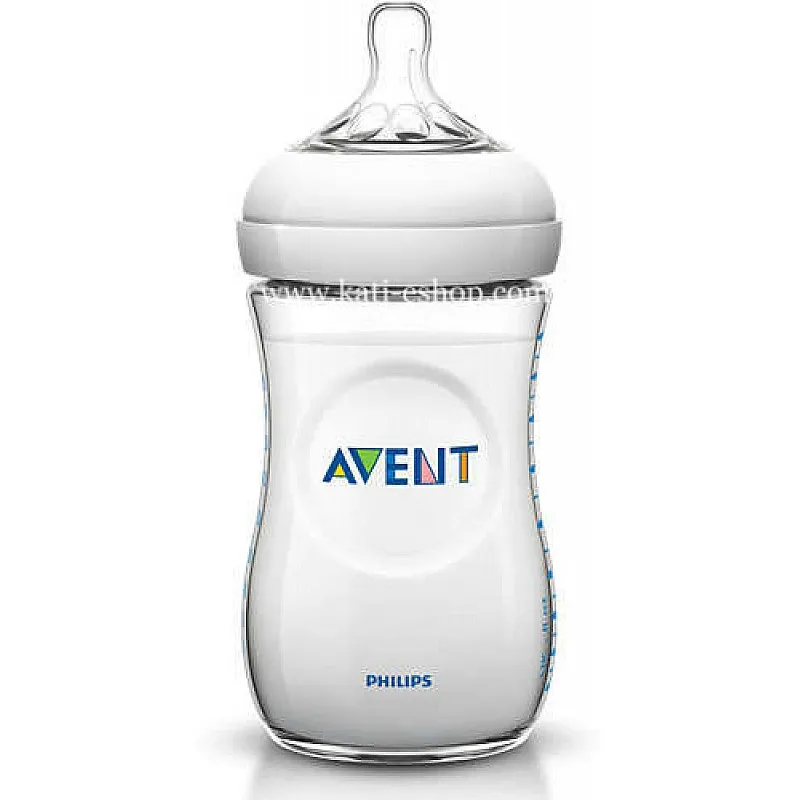 AVENT  Шише за хранене Natural 260ml - PP