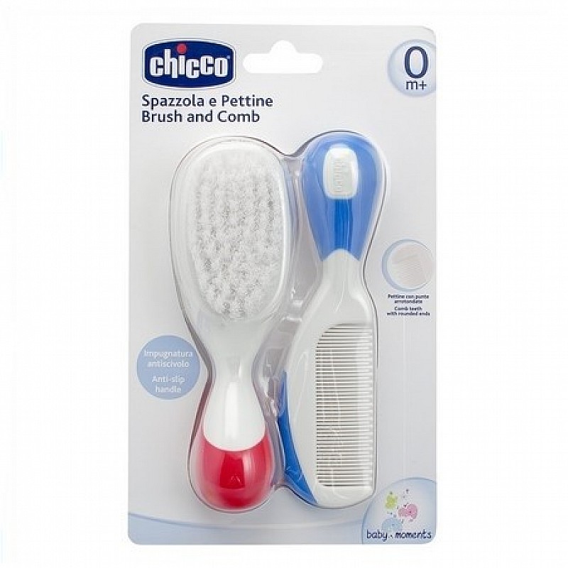 Chicco Комплект четка и гребен Chicco Комплект четка и гребен