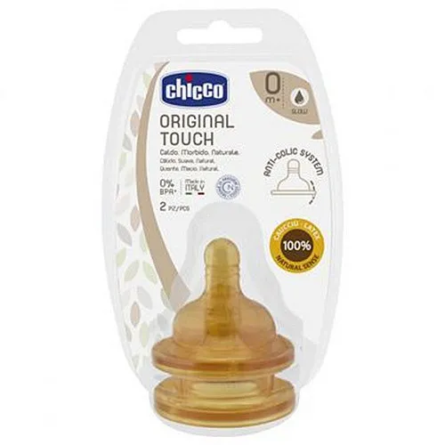 Chicco Биберон Original touch 0м. 1капка