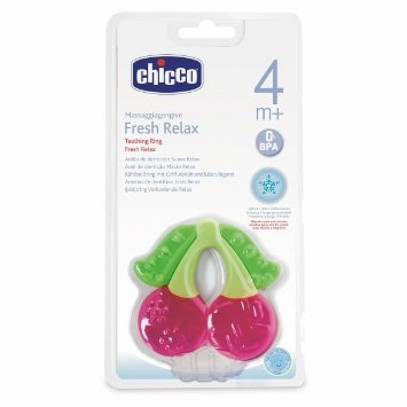 Chicco Чесалка за изстудяване - черешки Chicco Чесалка за изстудяване - черешки
