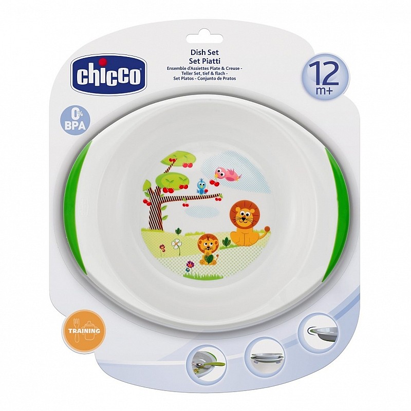 Chicco Комплект за хранене 12+м Chicco Комплект за хранене 12+м