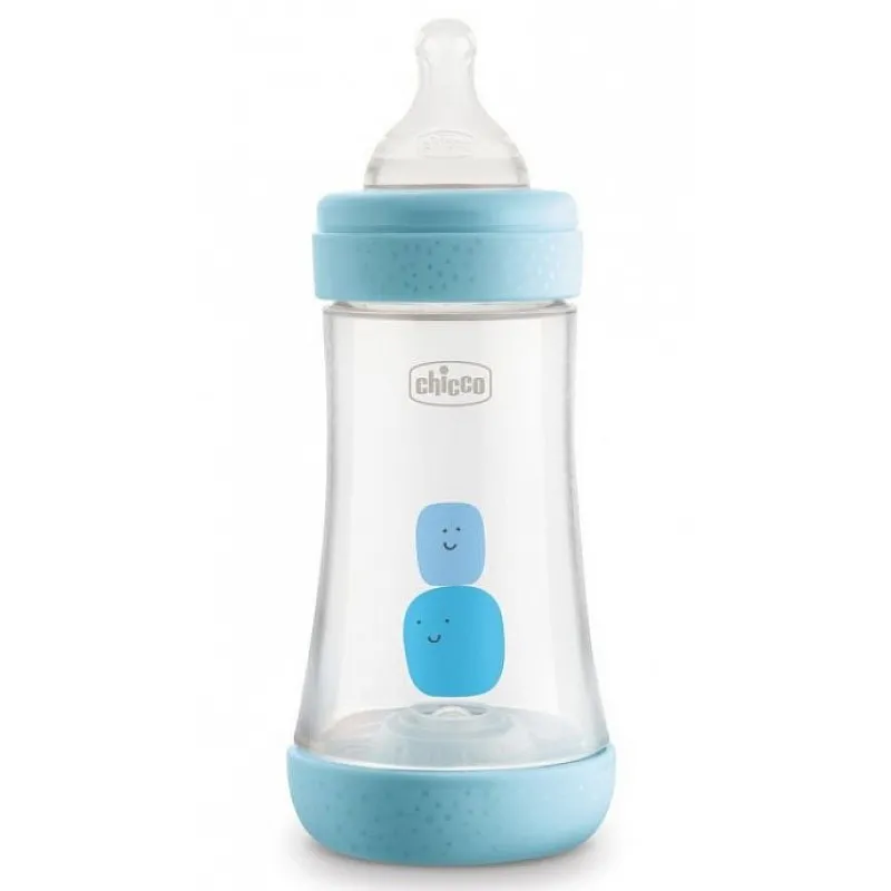 Chicco Шише Perfect 5 2м+ 240мл - момче