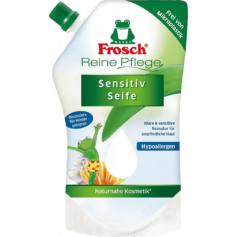 Frosch Baby Детски течен сапун - пълнител 500мл Frosch Baby Детски течен сапун - пълнител 500мл