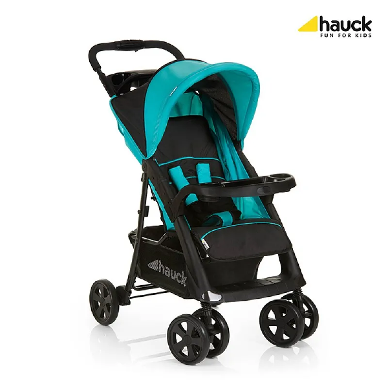 Hauck Лятна количка Shopper COMFORTFOLD BLACK/AQUA