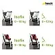 Hauck Стол за кола Varioguard inkl. Isofix Black/Red Hauck Стол за кола Varioguard inkl. Isofix Black/Red