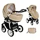 Lorelli Комбинирана количка KARA 2in1 /Въздушни гуми/Beige - Lorelli