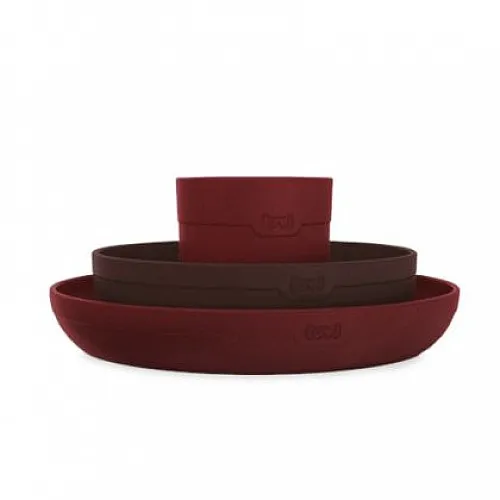 Комплект за хранене Lovi, Tamarillo, 3 части, 6м+