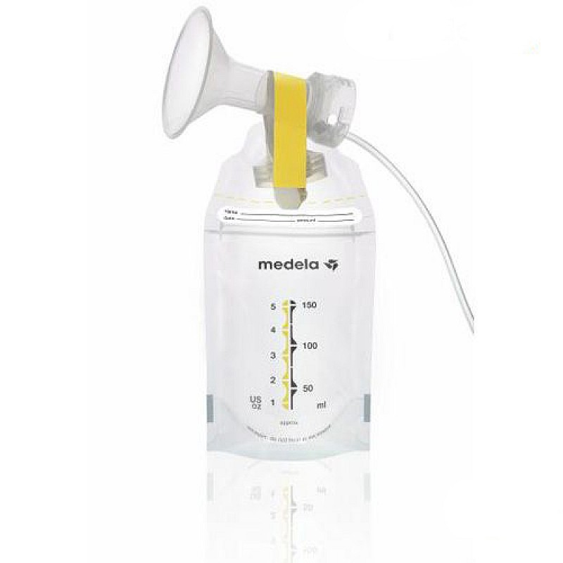 Medela Торбички за изцеждане и съхранение на кърма - 20бр Medela Торбички за изцеждане и съхранение на кърма - 20бр