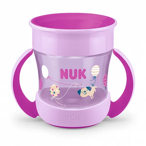 NUK Магическа чаша Magic Cup 6м. 160мл - момиче