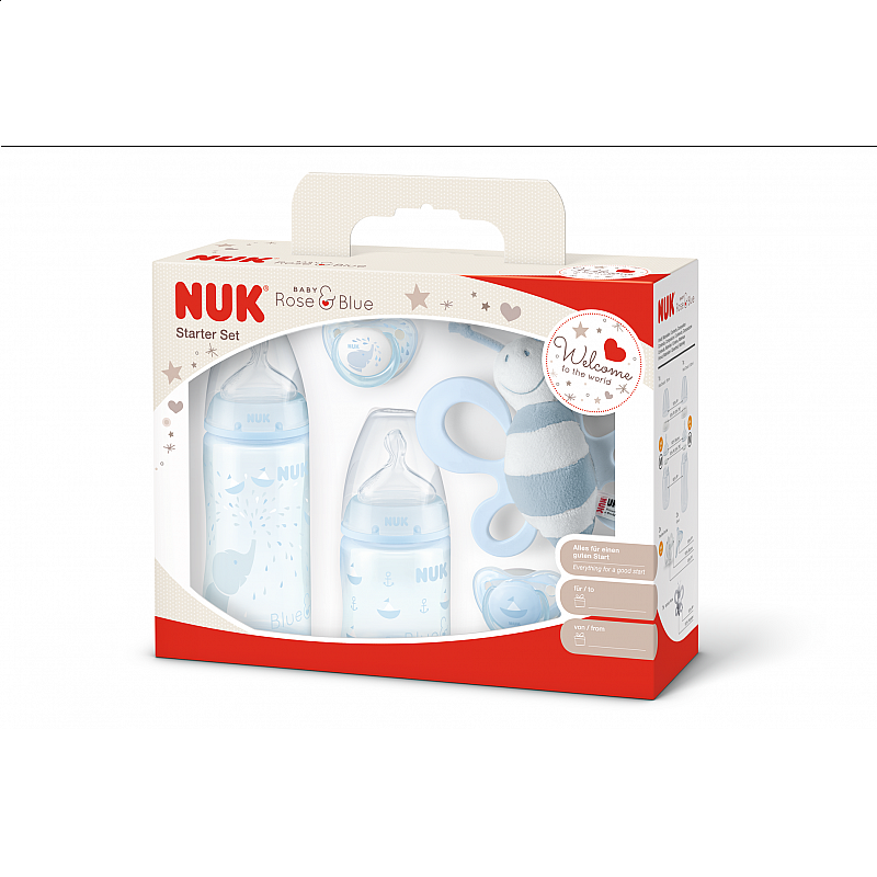 NUK Подаръчен сет BLUE NUK Подаръчен сет BLUE