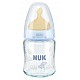 NUK Стъклено шише 120мл каучук NUK Стъклено шише 120мл каучук