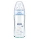 NUK Стъклено шише 240мл силикон NUK Стъклено шише 240мл силикон