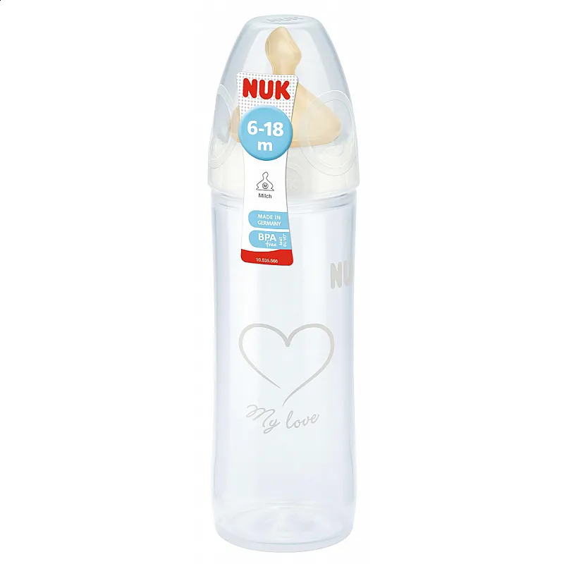 NUK New Classic РР шише 250мл каучук