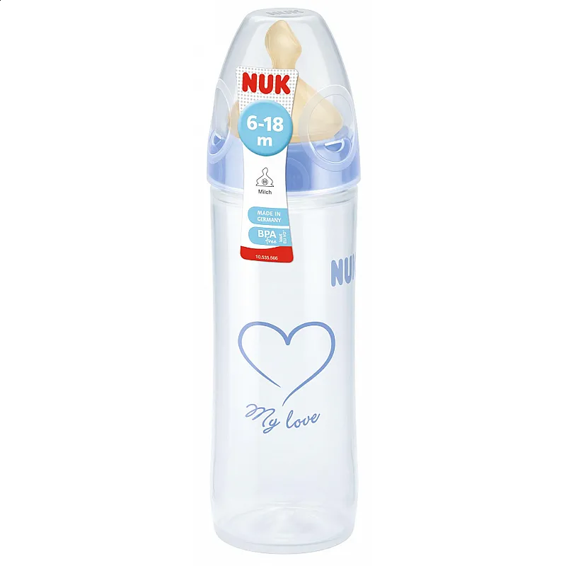 NUK New Classic РР шише 250мл каучук