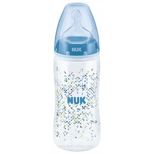 NUK  РР шише 300мл силикон 