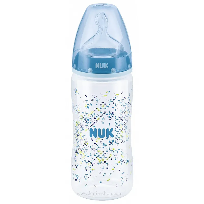 NUK РР шише 300мл силикон NUK РР шише 300мл силикон