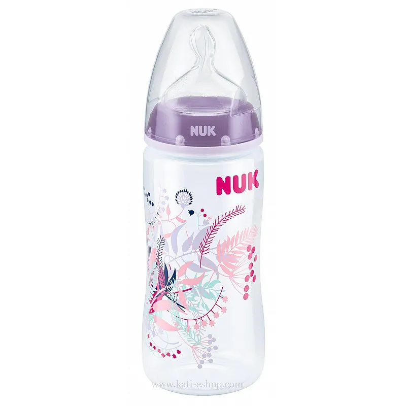 NUK РР шише 300мл силикон NUK РР шише 300мл силикон