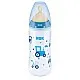 NUK First Choice РР шише Temperature control 300мл - каучук - син