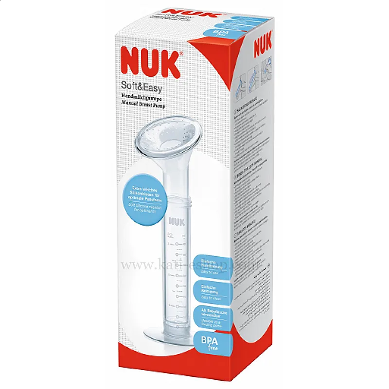 NUK механична помпа за кърма SOFT & EASY