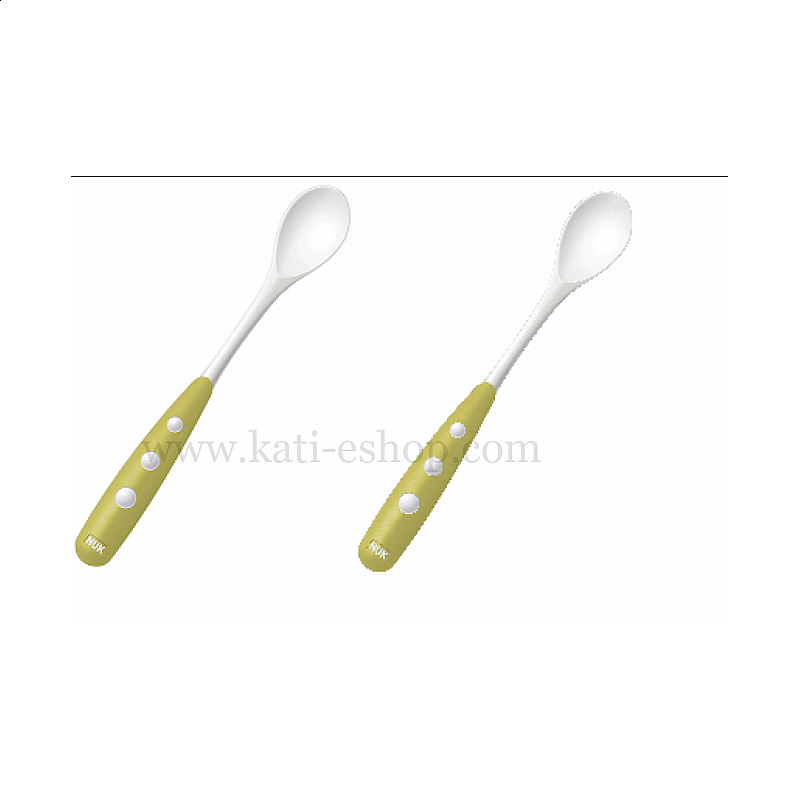 NUK Пластмасови лъжички 2 броя NUK Пластмасови лъжички 2 броя