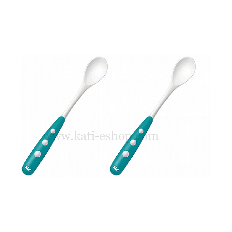 NUK Пластмасови лъжички 2 броя NUK Пластмасови лъжички 2 броя