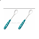 NUK Пластмасови лъжички 2 броя NUK Пластмасови лъжички 2 броя