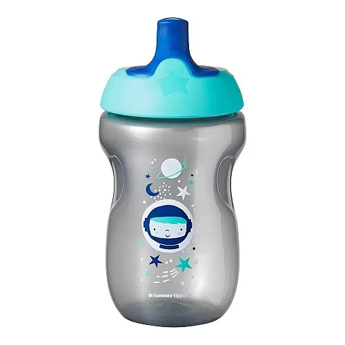 Tommee Tippee Неразливаща се чаша със спортен накрайник 300ml 12m+ - момче