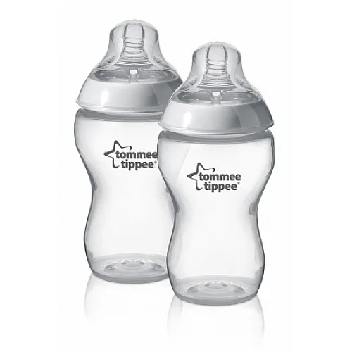 Tommee Tippee Шише за хранене Easi-Vent 340ml 3m+ 2 бр./оп.