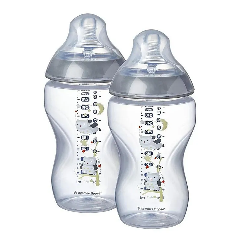 Tommee Tippee Шише за хранене Easi-Vent 260ml 0m+ 2 бр./оп. - бухали