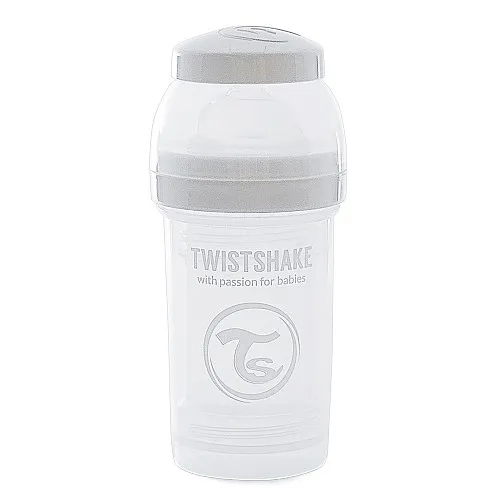 Twistshake Шише 180мл - бяло
