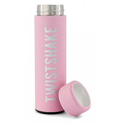 Twistshake Детски термос 420мл - розов