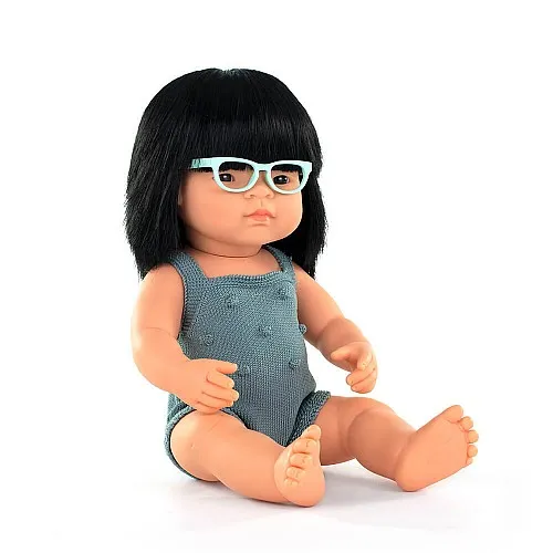 MINILAND КУКЛА МОМИЧЕ 38 СМ С ОЧИЛА И СИН ГАЩЕРИЗОН