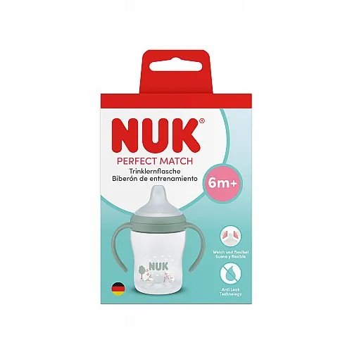 NUK Perfect Match Шише за сок 150 мл., 6+мес., Овца, зелено