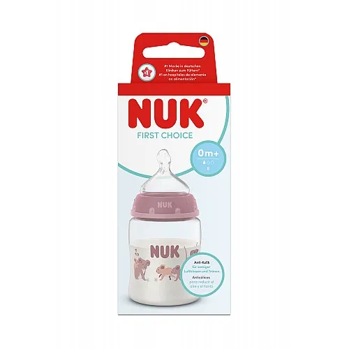 NUK First Choice РР Шише Temperature control 150мл. силиконов биберон 0+S мес. Коала