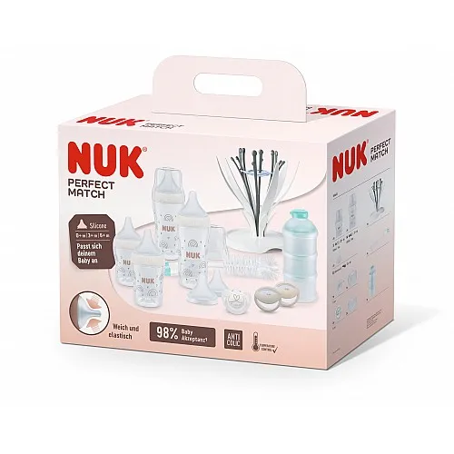 NUK Perfect Match РР Сет Premium 11 части, Дъга
