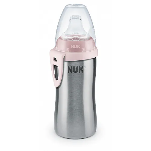 NUK Active Cup 215мл термо, силиконов накрайник, 12+мес.